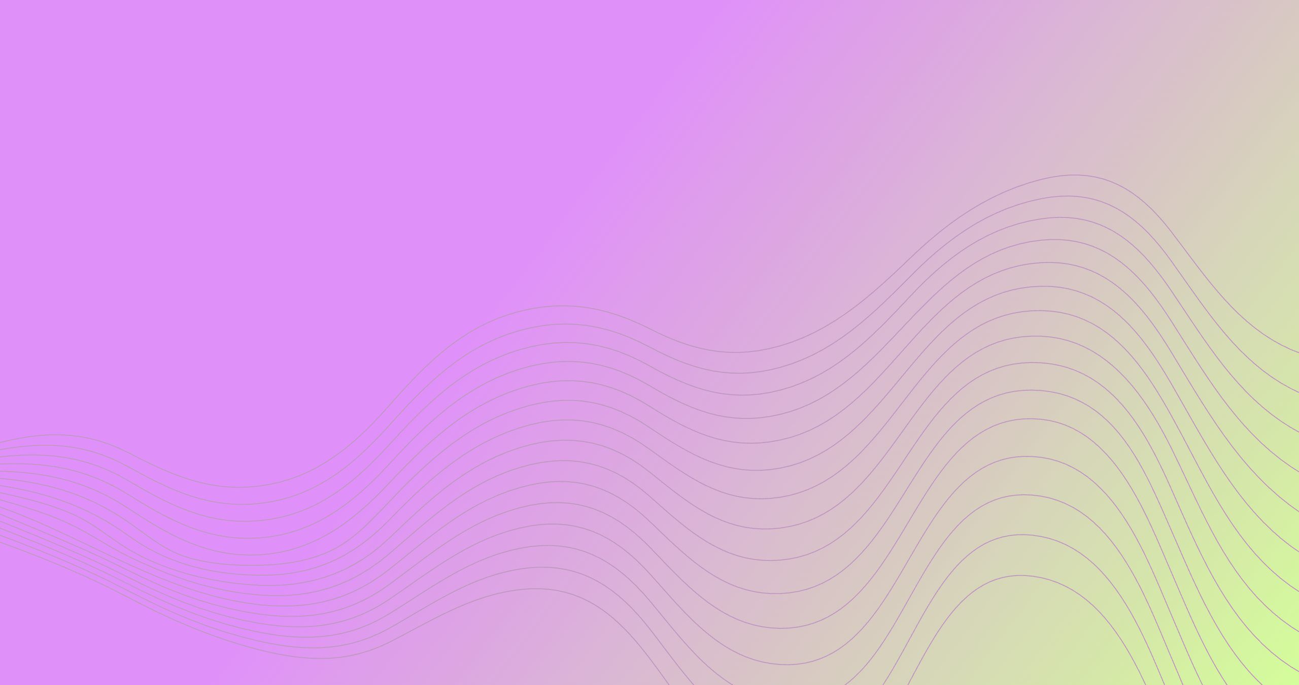 A gradient with wavy lines previously used as the Flow background